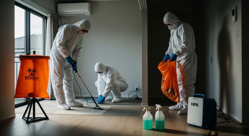 特殊清掃で西尾市の孤独死現場を完全復旧！プロの手順と専門性を徹底解説