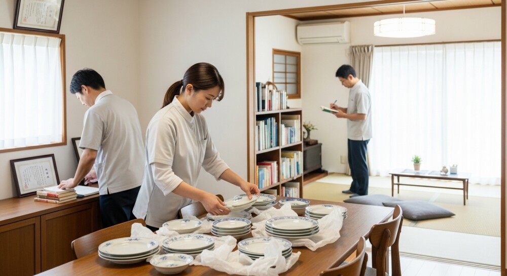 遺品整理 資格を持つ業者の選び方：東海市で常に教育をしている社員が作業にあたる重要性