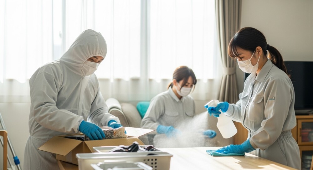 岐阜市のプロが教える遺品整理・特殊清掃の作業手順は？