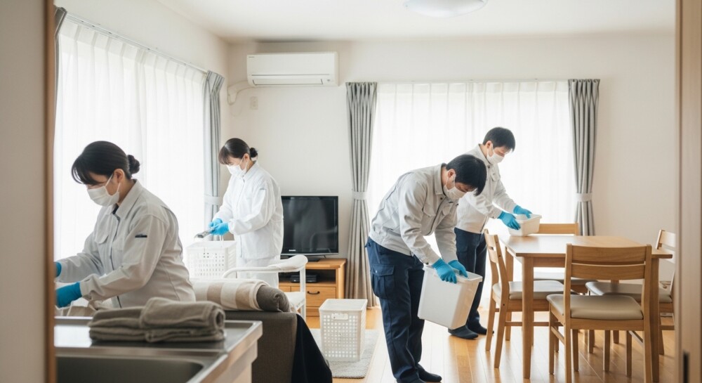 岐阜市で発生する遺品整理・特殊清掃、緊急対応の費用は？算出の仕組み