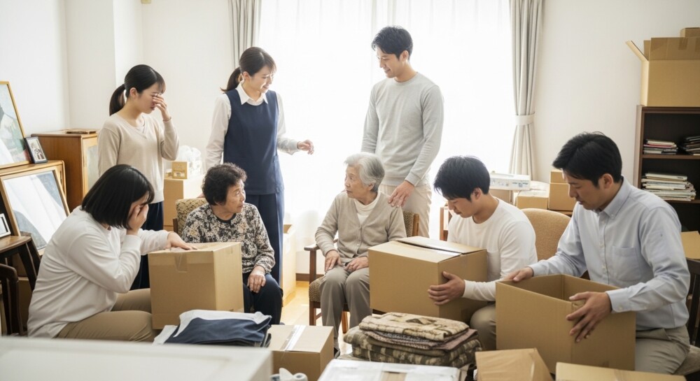遺品整理が進まない…心のケアと整理を両立させる精神的負担への対処法