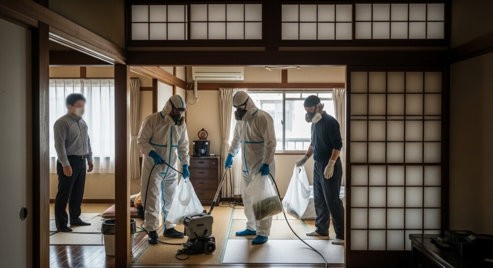誰がどこまで清掃すべきか？賃貸での孤独死における清掃責任範囲を徹底解説