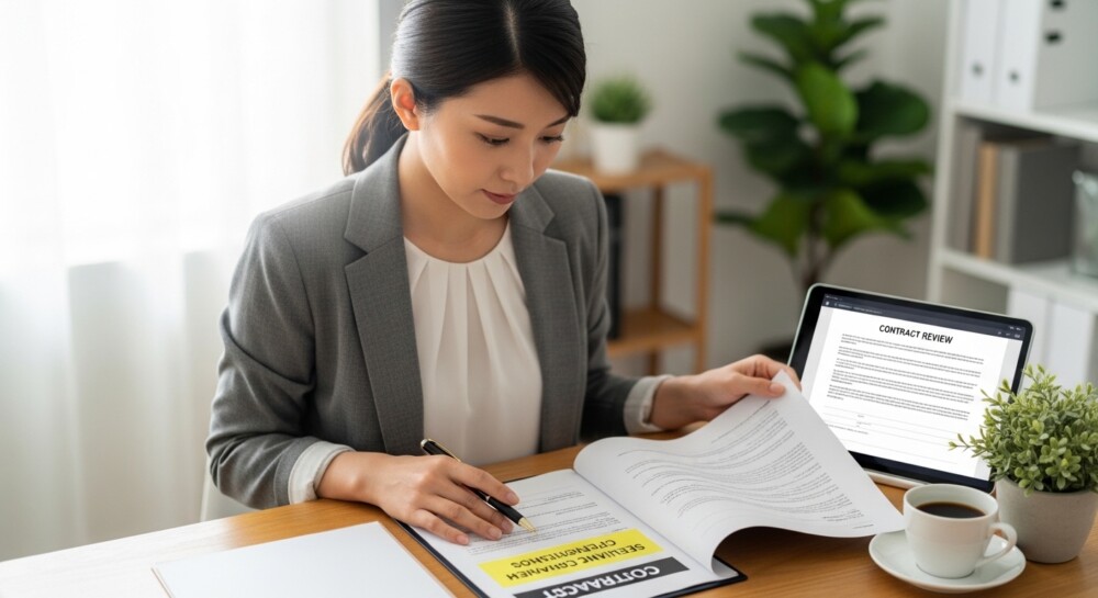 入居時の契約書を見直そう！整理前に確認すべき契約条項のチェックポイント