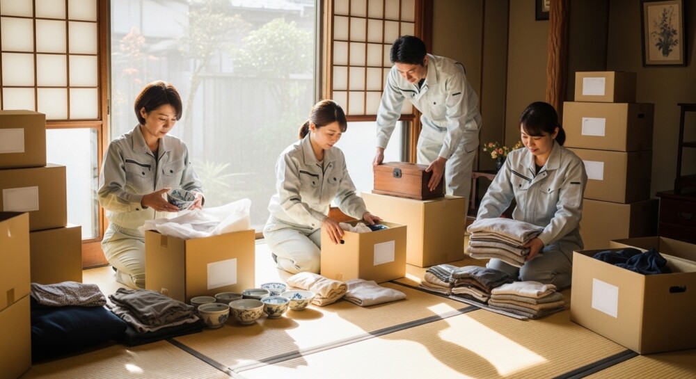 遺品整理業者に依頼するメリットとは？作業内容を解説