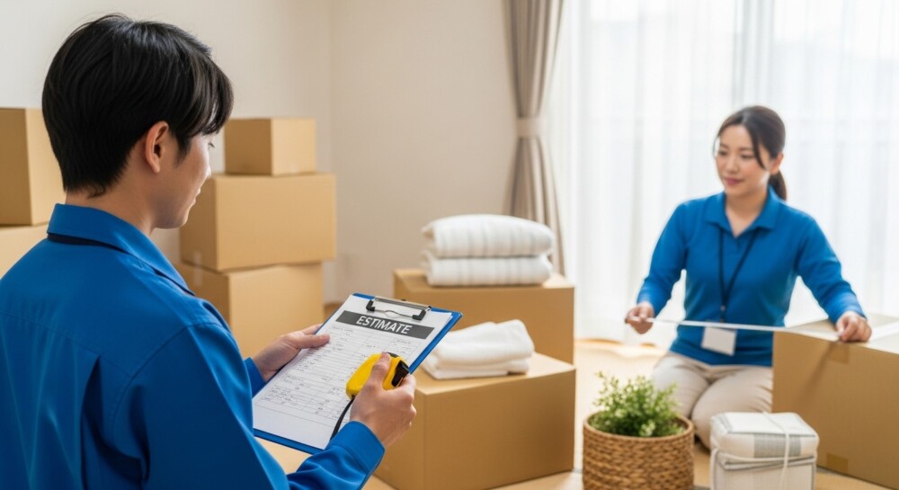 愛知で遺品整理を依頼する際の見積もりの流れ