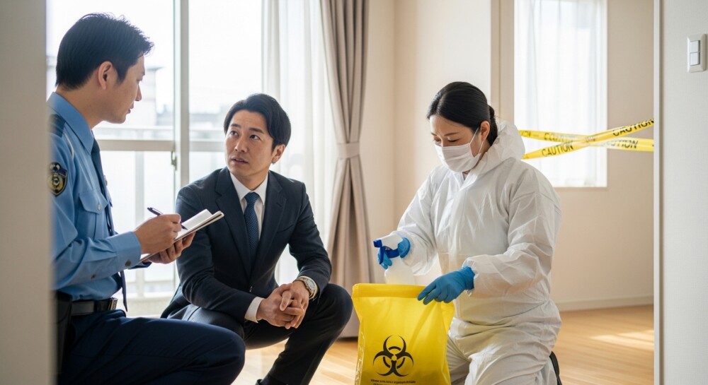 現場を住める状態へ！工期と内容がわかる事故現場原状回復の流れを完全公開