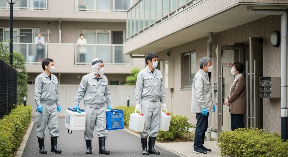 近隣トラブルの対策ガイド！特殊清掃作業中に近隣へ配慮すべきポイント