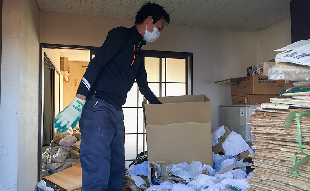 ゴミ屋敷の整理