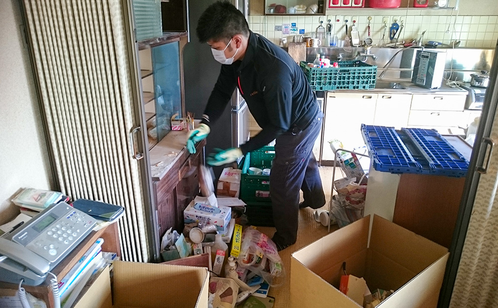 ゴミ屋敷の整理